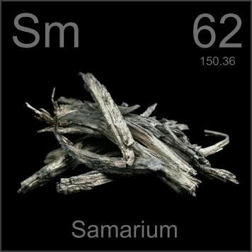 tige de samarium